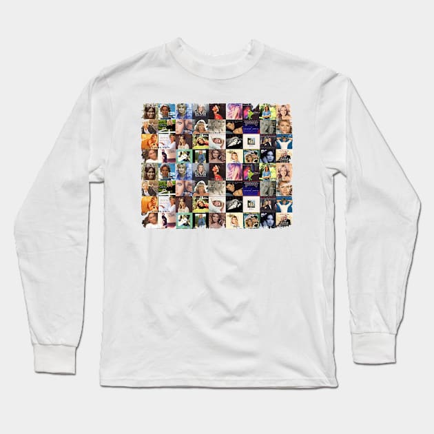 olivia newton john album Long Sleeve T-Shirt by nflstr